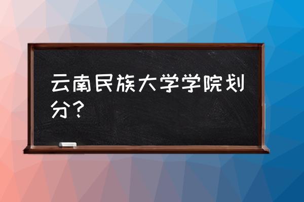 丰宁是不是要建大学 云南民族大学学院划分？